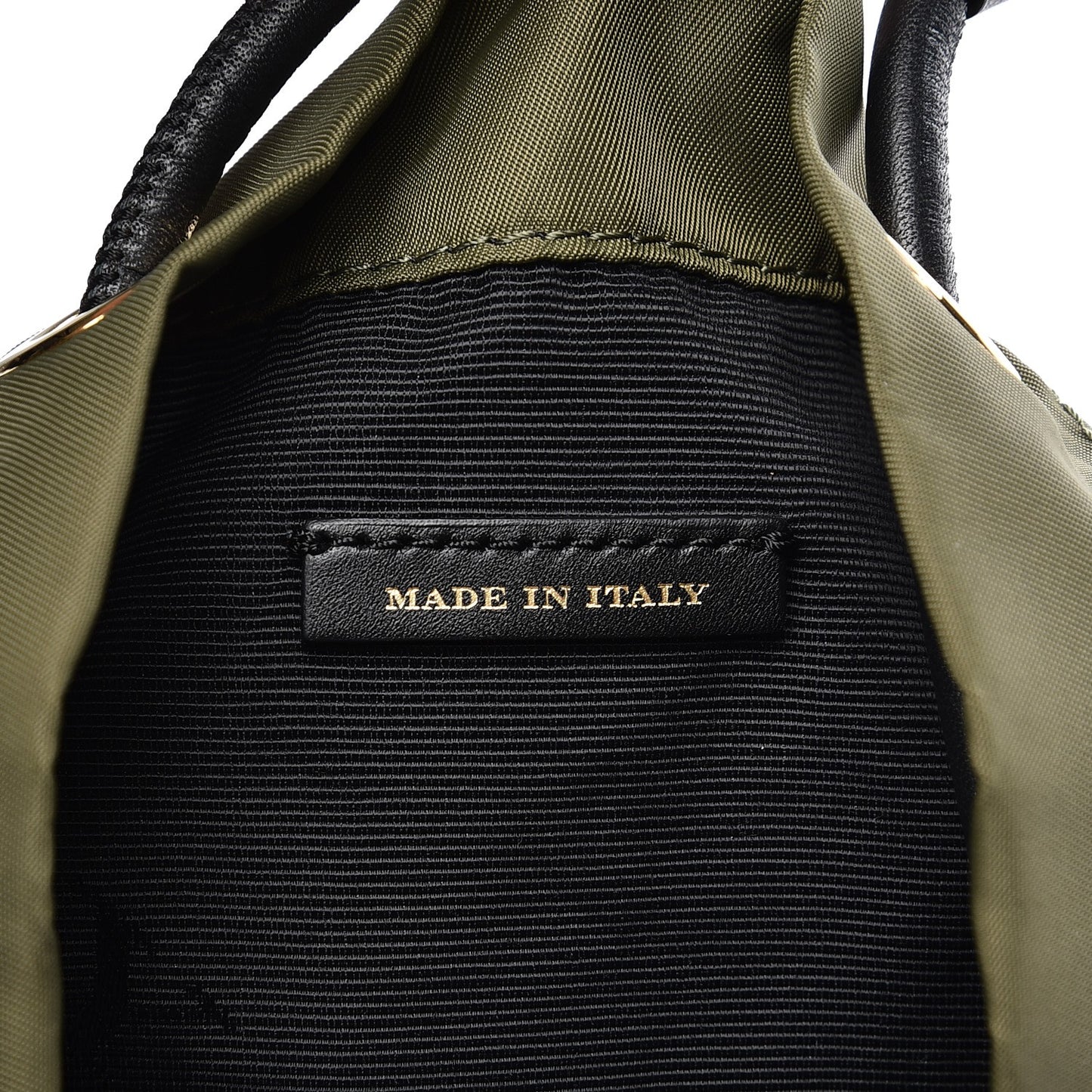 Nylon Patches Medium Rucksack Green