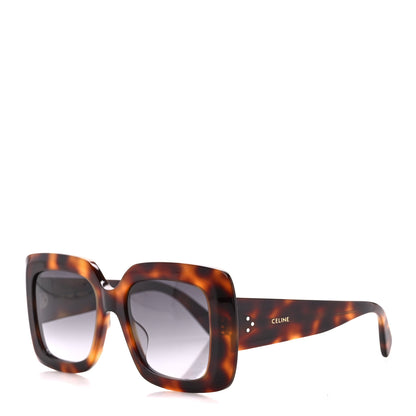 Celine Acetate Triomphe 01 Sunglasses CL40262U Tortoise 1 of 8
