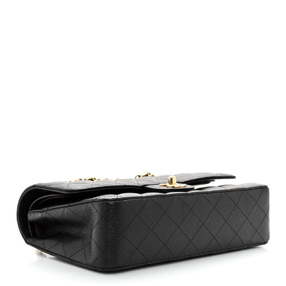 Chanel Caviar Quilted Medium Double Flap Black 4 of 11