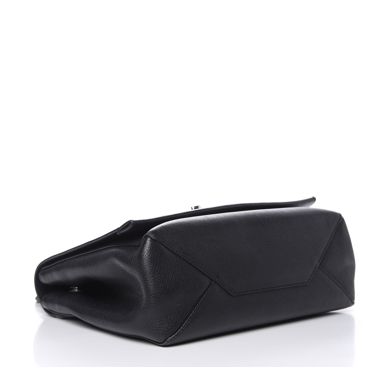 Louis Vuitton Soft Calfskin Lockme II Top Handle Black 4 of 17