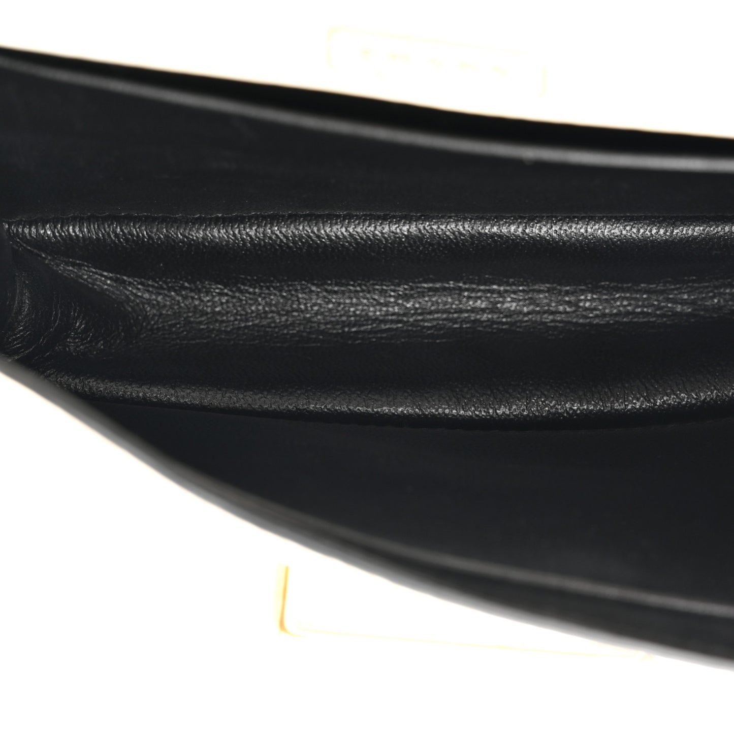 City Calf Saffiano Cahier Bag Talco Black