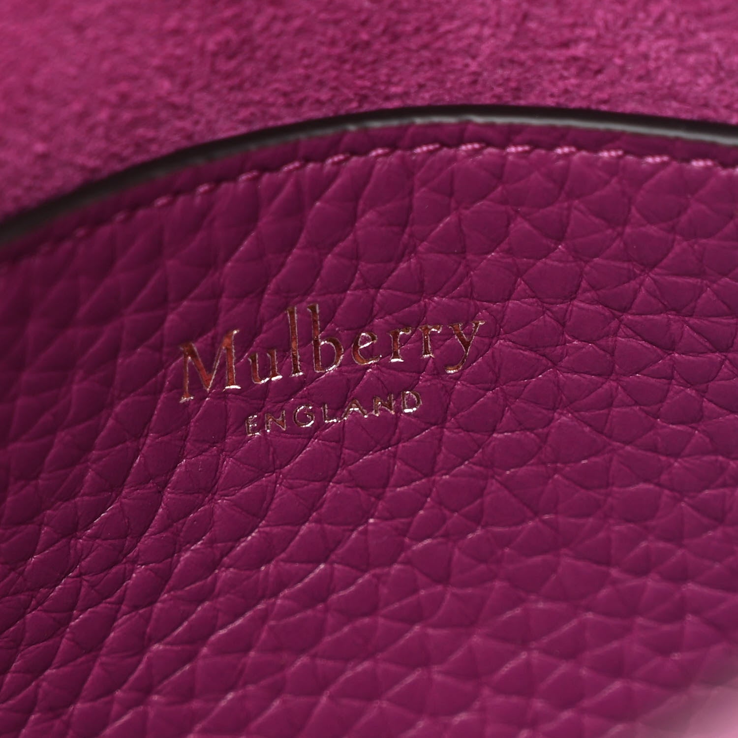 Mulberry Heavy Grain Mini Alexa  Orchid Bloom 6 of 10