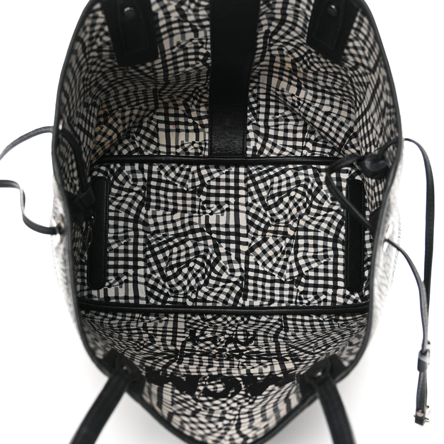 Visetos Medium Liz Reversible Shopper Tote Black