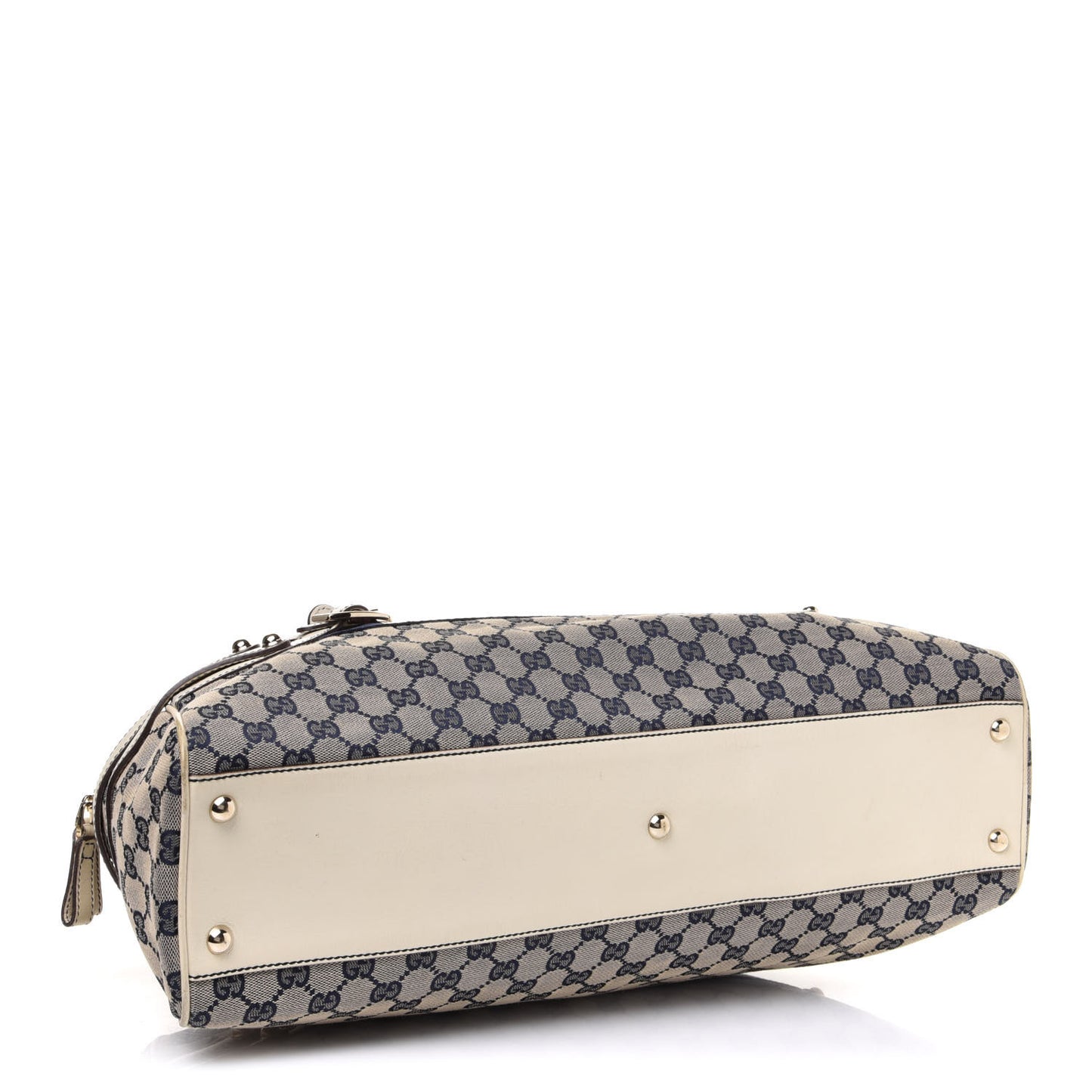 Monogram Vintage Web Signature XL Bowler White