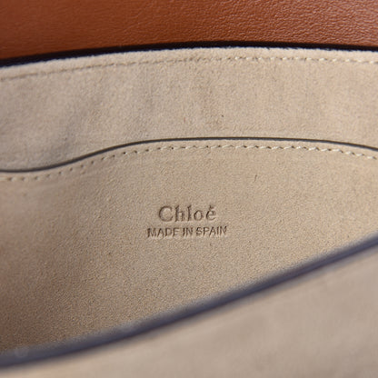 Chloe Suede Calfskin Small Faye Shoulder Bag Tobacco 6 of 10