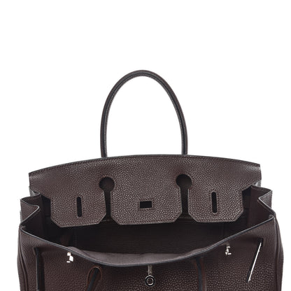 Hermes Togo Birkin 30 Chocolate 9 of 37