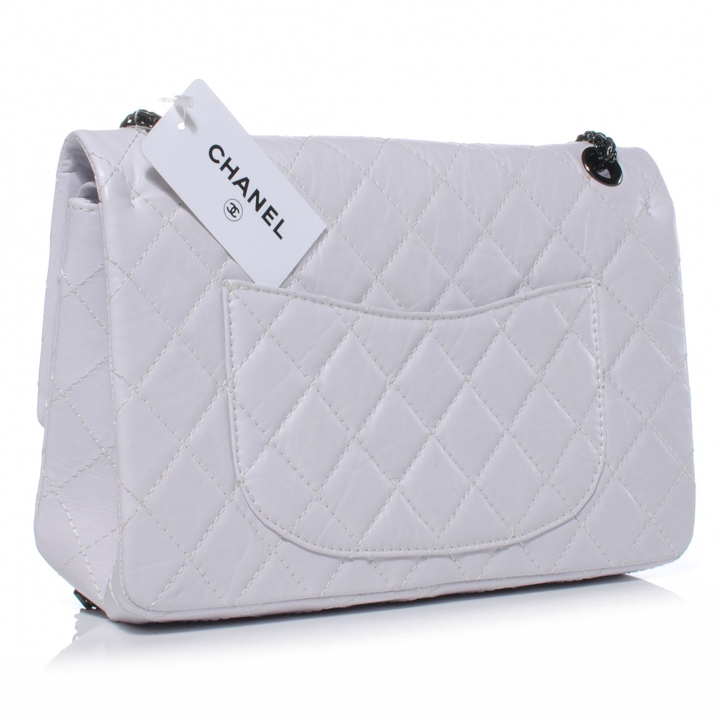 Aged Calfskin 2.55 Reissue 226 Flap White