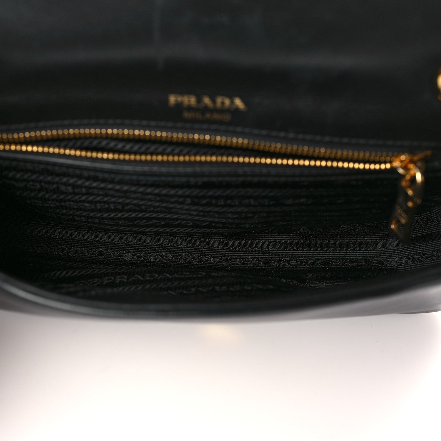 Prada Nappa Gaufre Flap Black 5 of 9