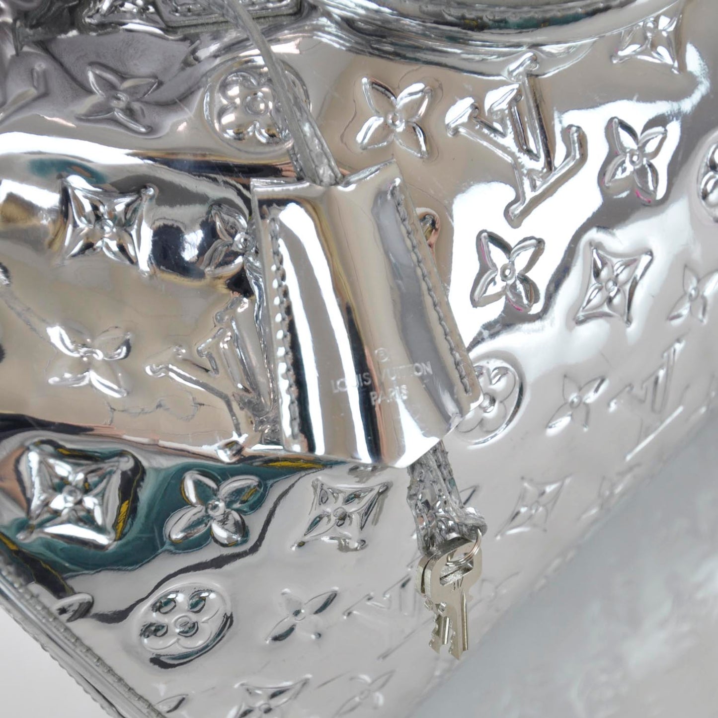 Monogram Miroir Speedy 35 Silver