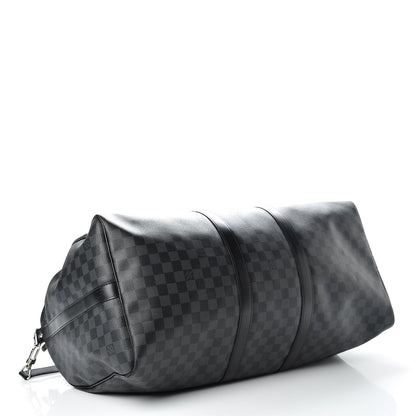 Louis Vuitton Damier Graphite Keepall Bandouliere 55 4 of 22