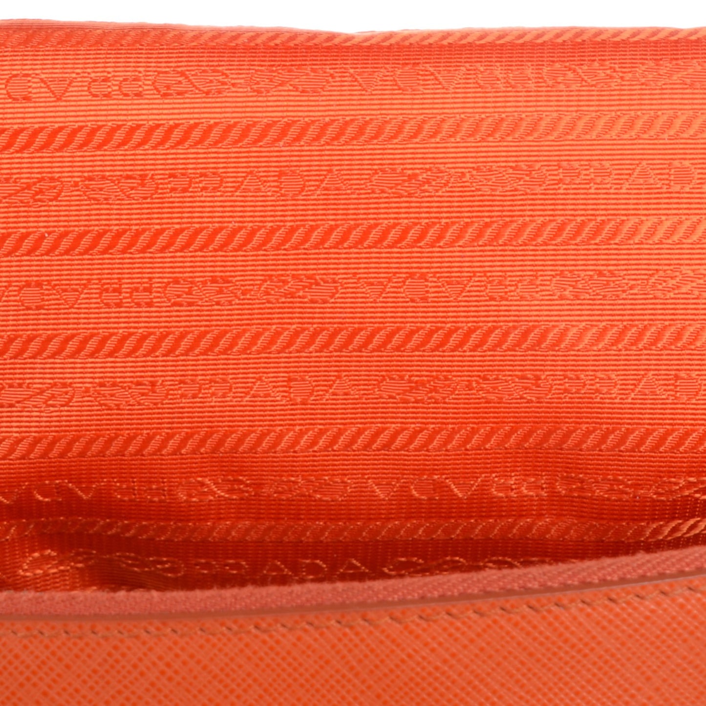 Saffiano Large Galleria Double Zip Tote Papaya