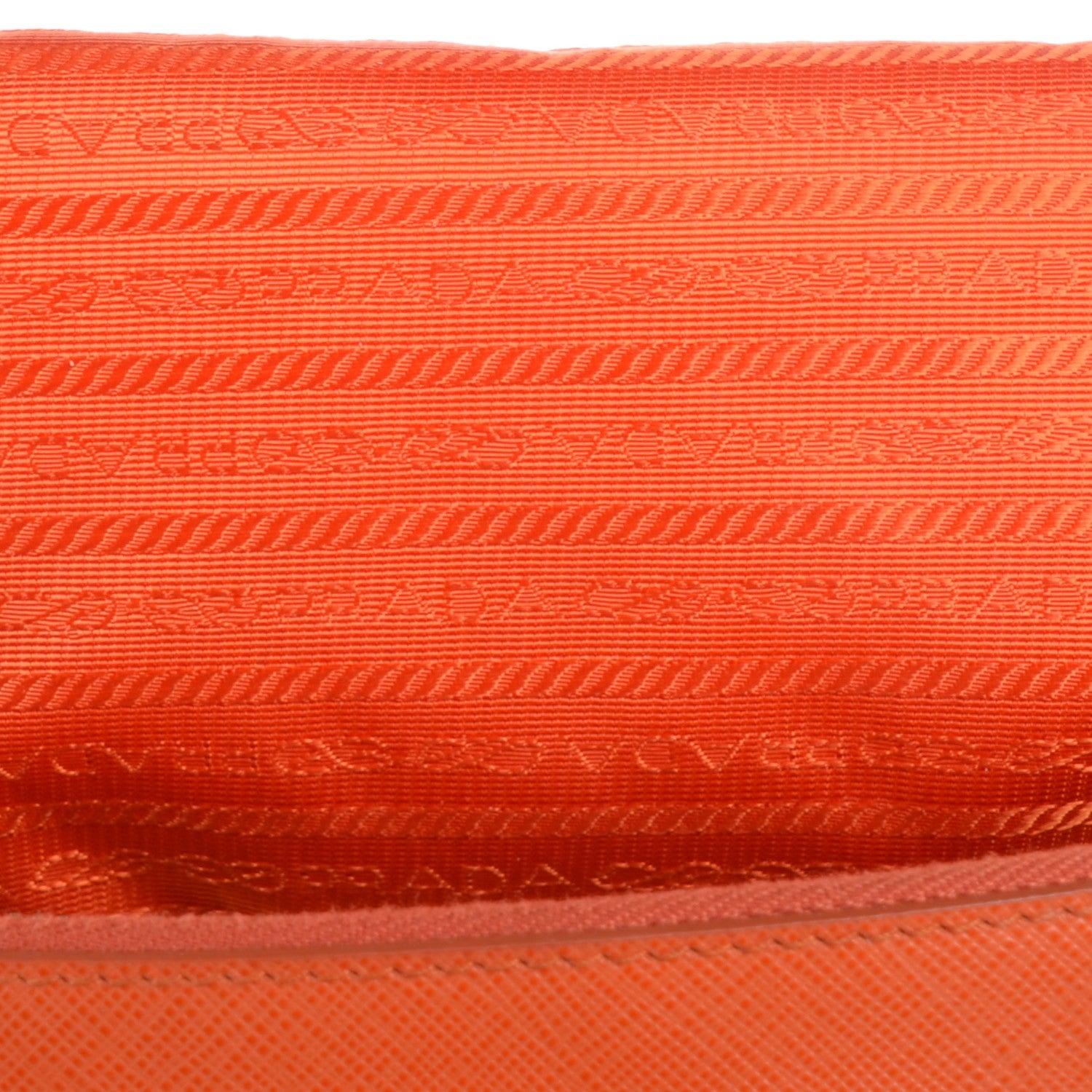 Prada Saffiano Large Galleria Double Zip Tote Papaya 6 of 11