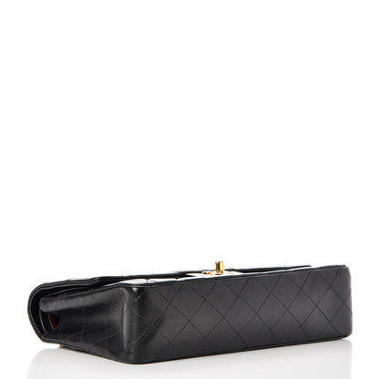 Chanel Lambskin Quilted Medium Double Flap Black 5 of 9