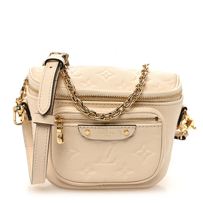Louis Vuitton Empreinte Mini Bumbag Cream 1 of 9
