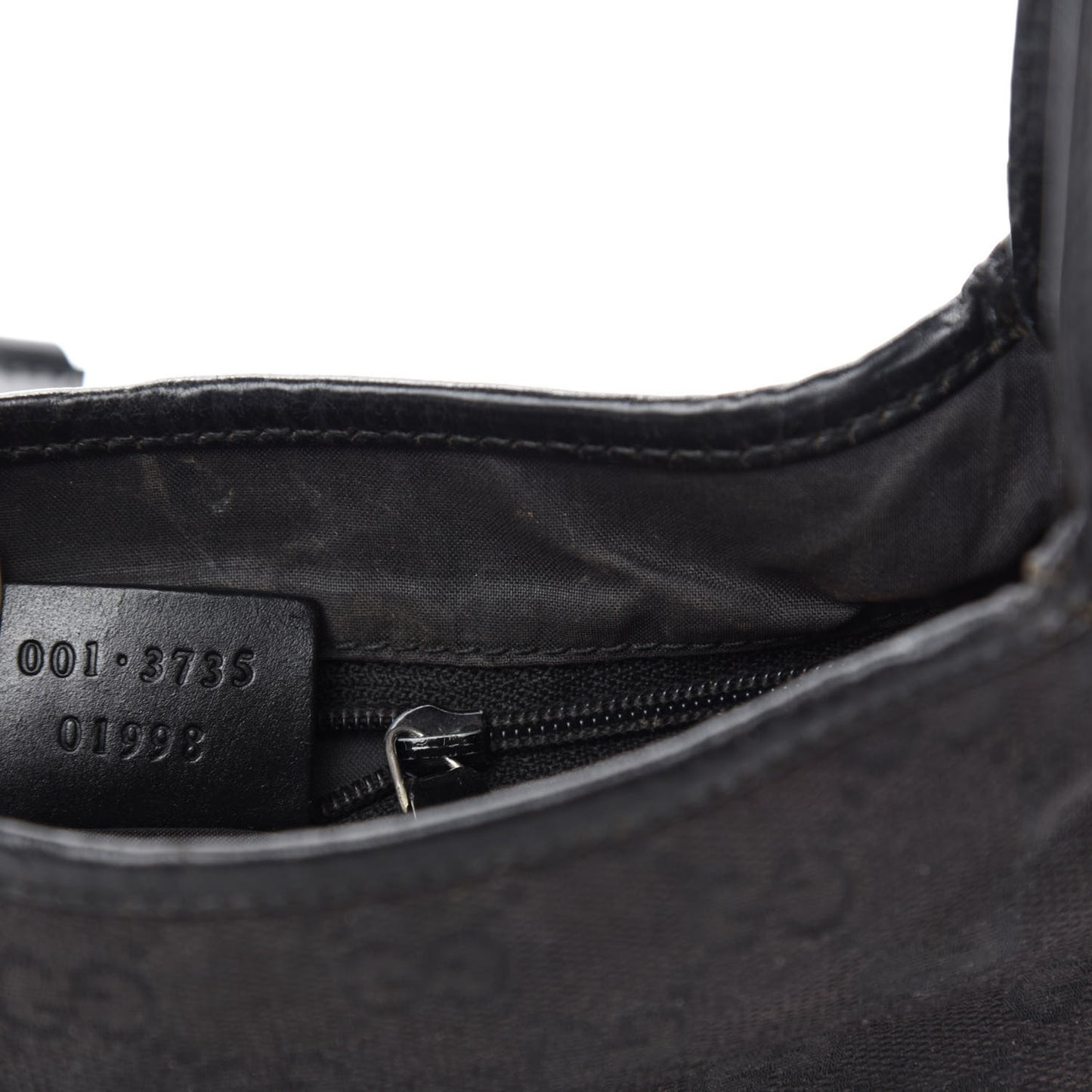Monogram Small Jackie O Hobo Black