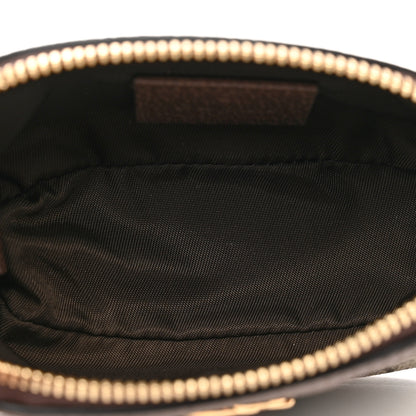 Gucci GG Supreme Monogram Web Ophidia Dome Key Pouch Beige New Acero 5 of 8