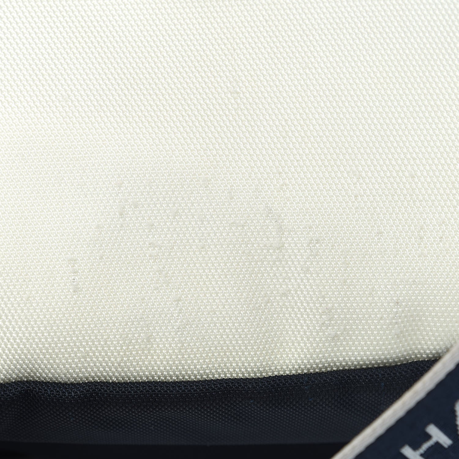 Chanel Nylon Mesh Sport Belt Bag Navy White 12 of 12