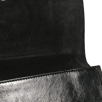 Gucci Soft Patent Medium Soho Clutch Black 13 of 13