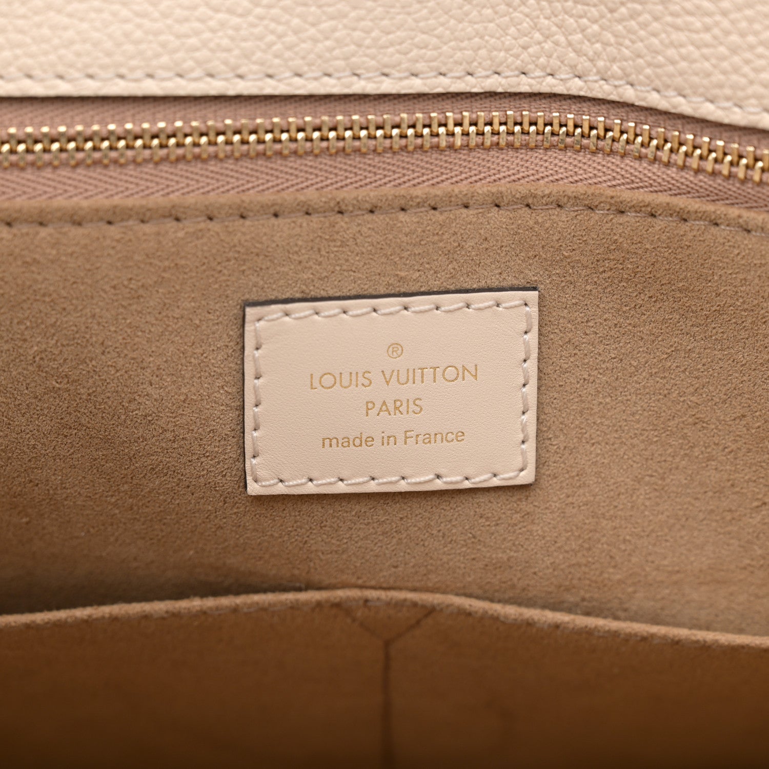 Louis Vuitton Empreinte Monogram Giant Onthego GM Creme 6 of 12
