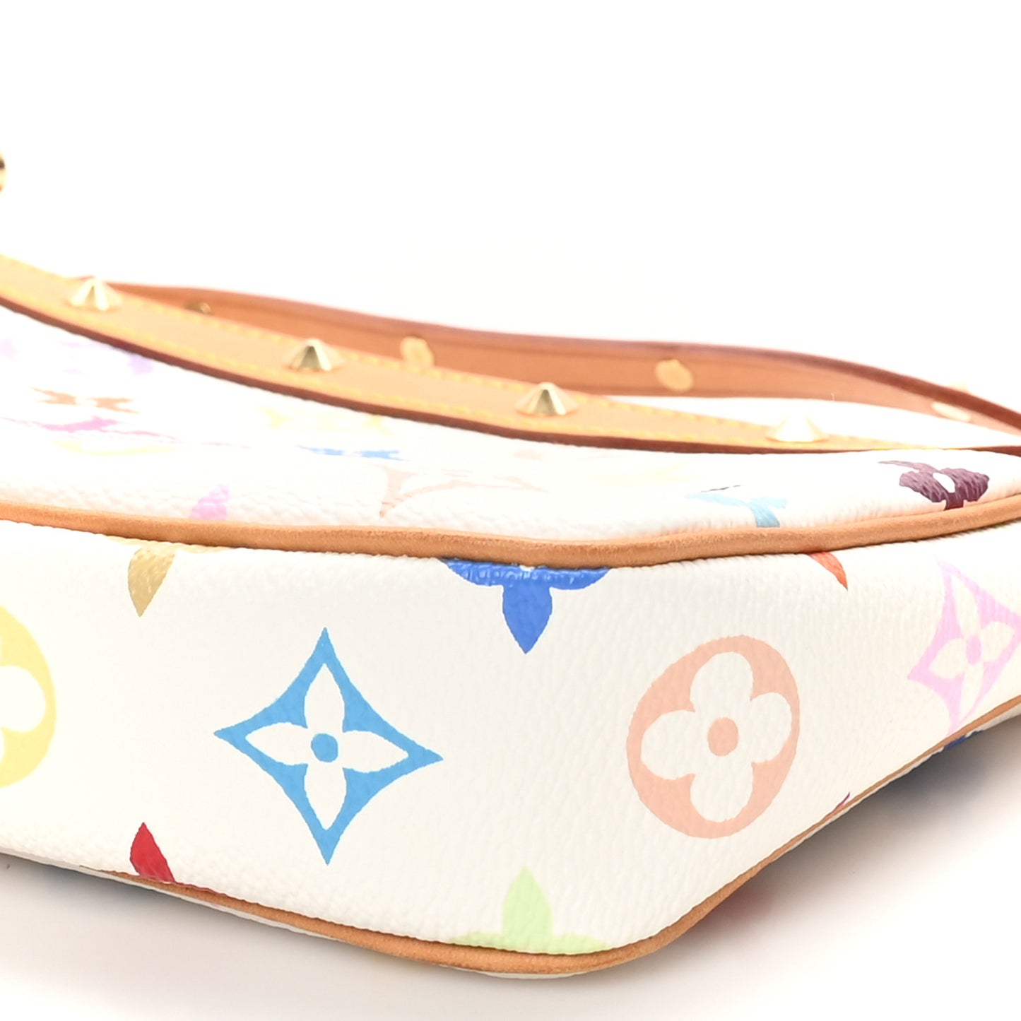 Monogram Multicolor Pochette Accessories White