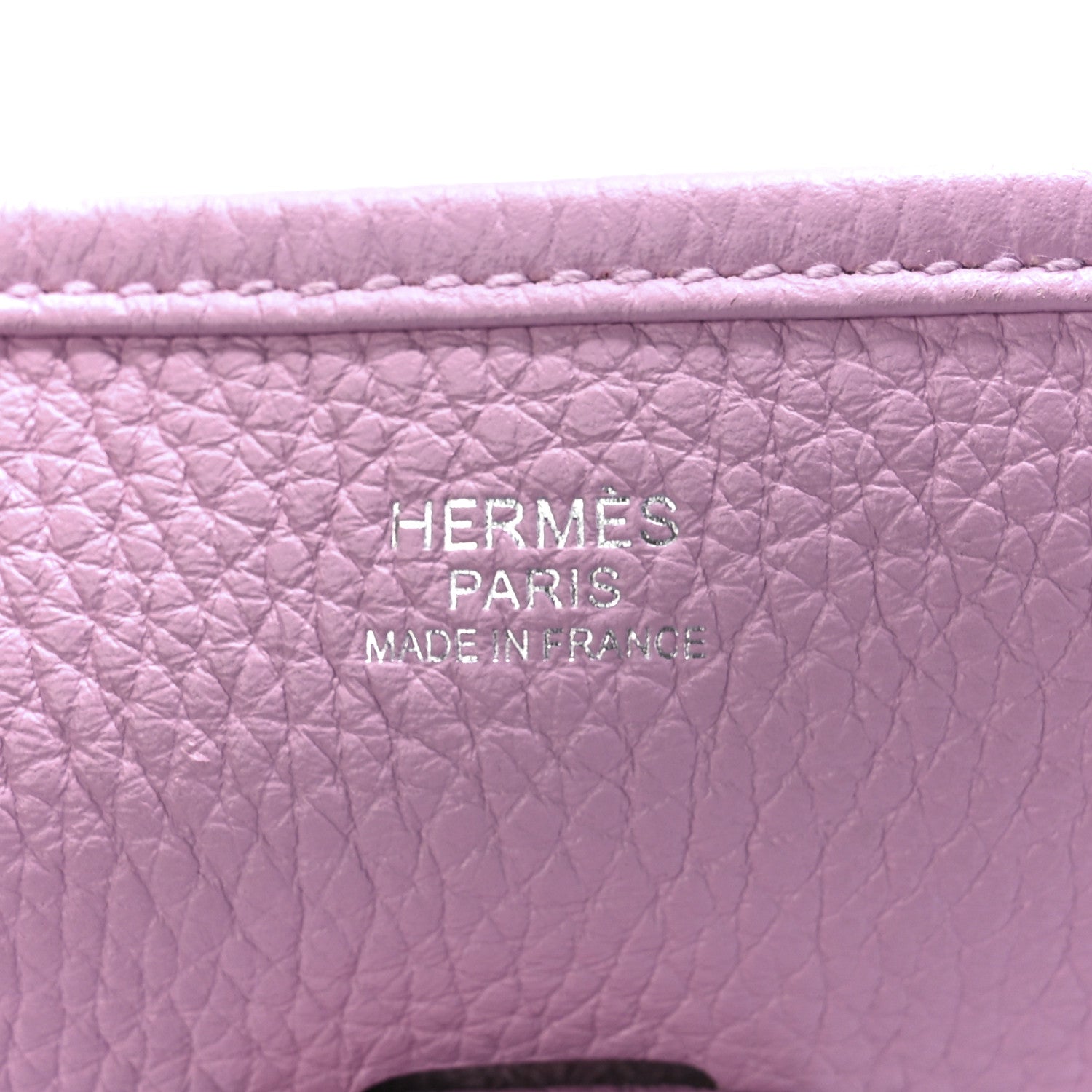 Hermes Taurillon Clemence Evelyne III PM Mauve Sylvestre 6 of 10