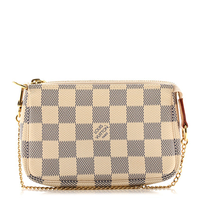 Louis Vuitton Damier Azur Mini Pochette Accessories 1 of 9