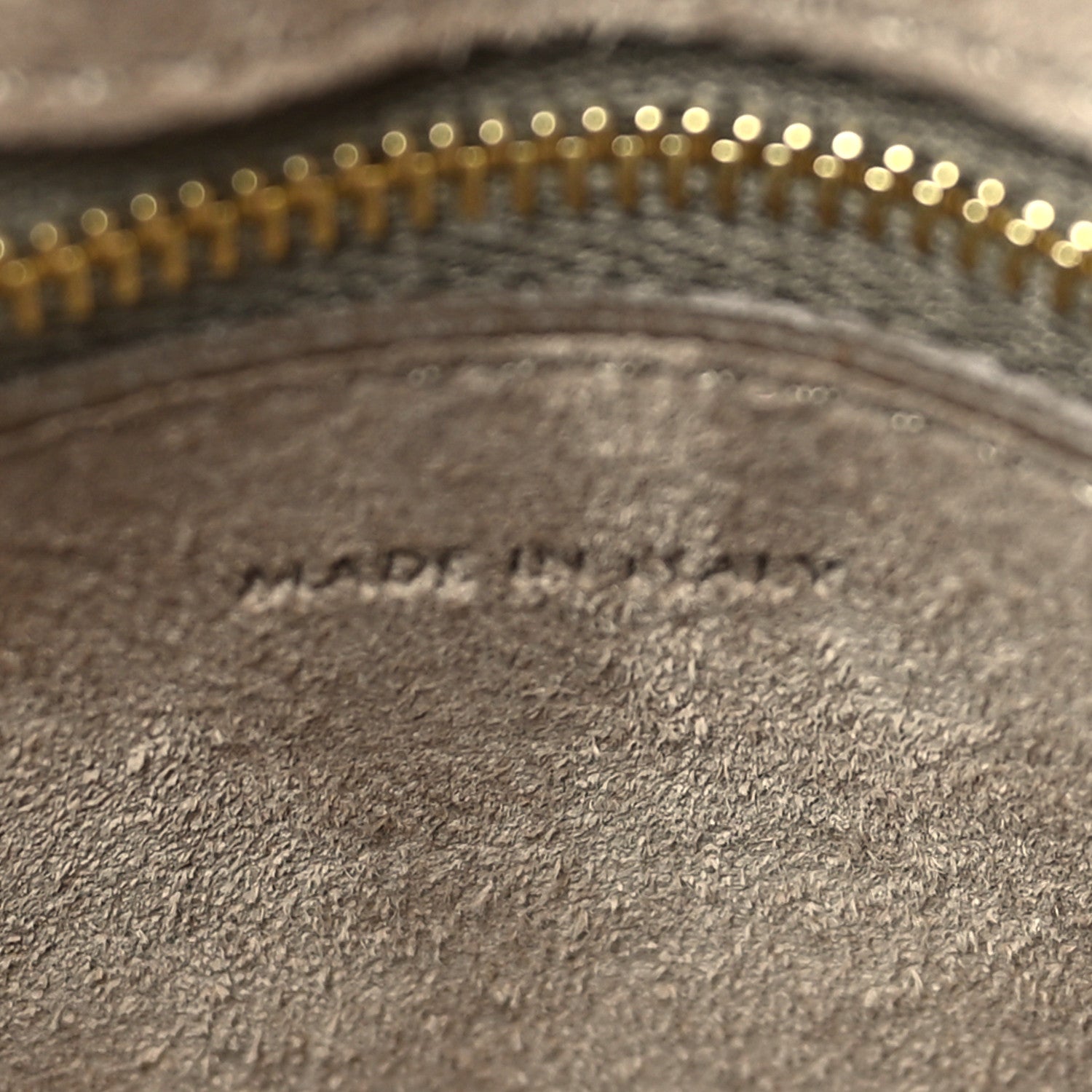 Celine Grained Calfskin Small Sangle Bucket Bag Taupe 7 of 9