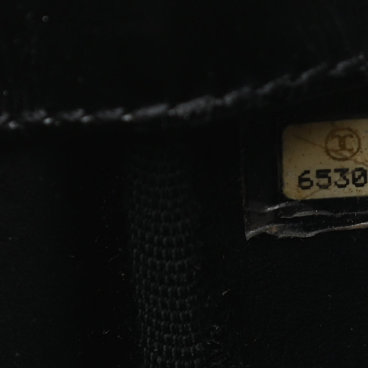 Patent Perforated CC Tote Black