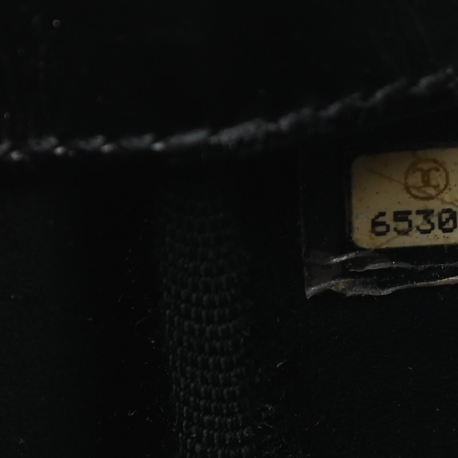 Chanel Patent Perforated CC Tote Black 7 of 11