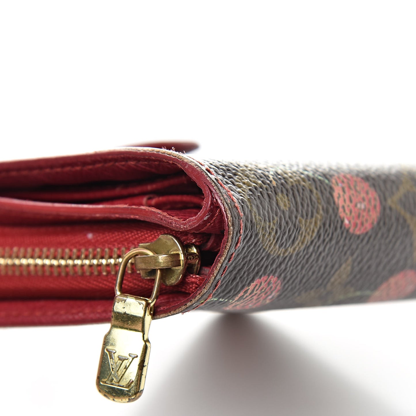 Monogram Cerises Compact Zippe Wallet