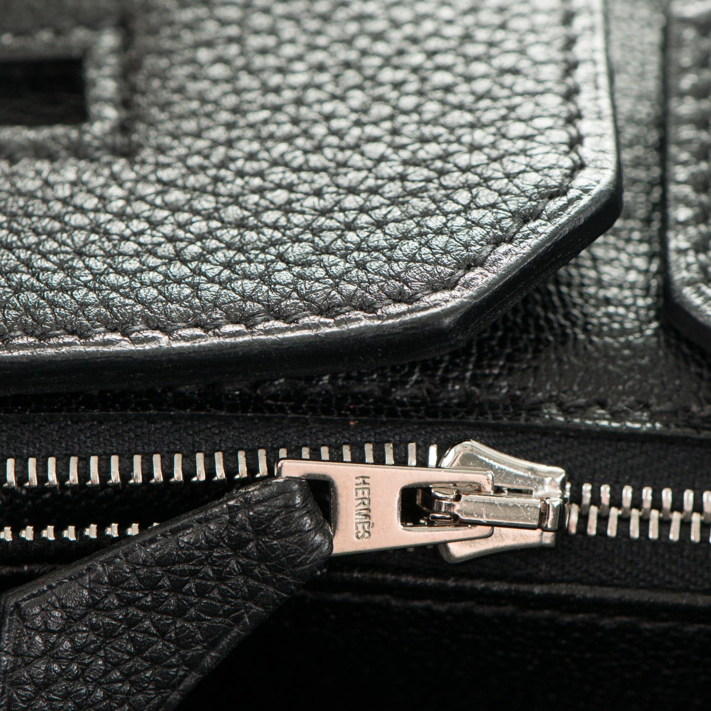 Taurillon Clemence Birkin 35 Black