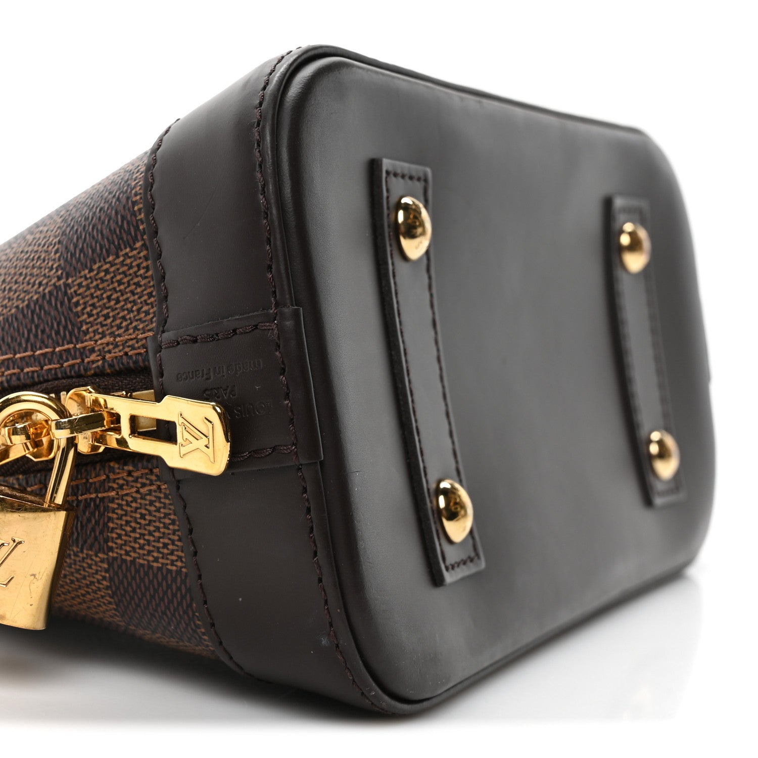 Louis Vuitton Damier Ebene Alma BB 8 of 9