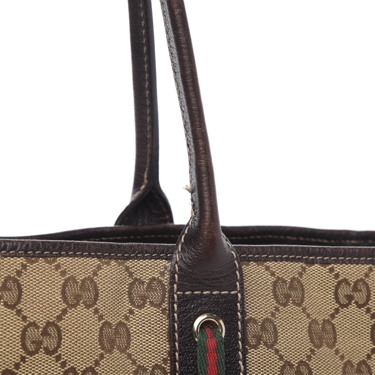 Monogram Medium Princy Tote Dark Brown