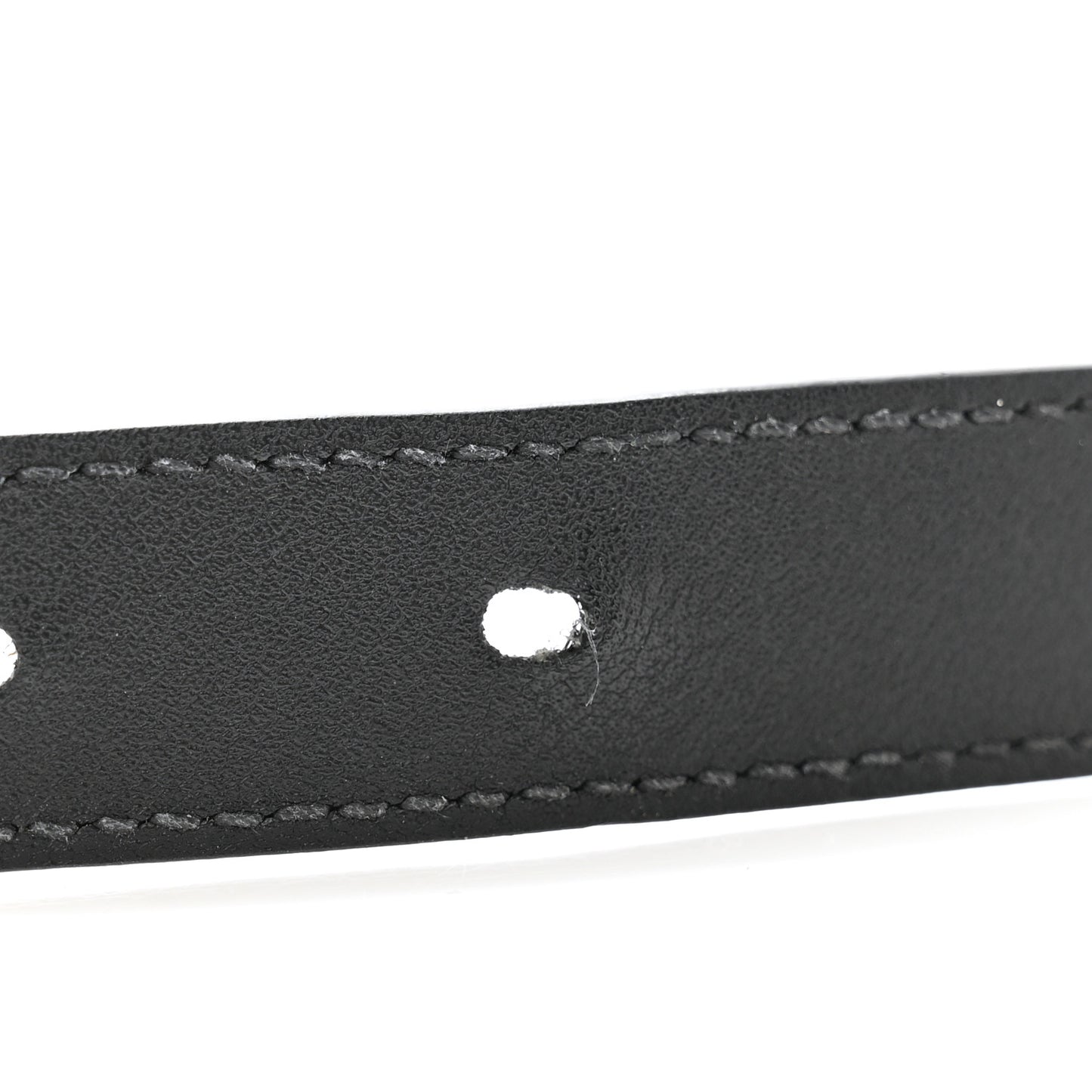 Calfskin Double G 20mm Belt 80 32 Black