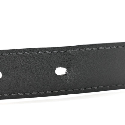 Gucci Calfskin Double G 20mm Belt 80 32 Black 7 of 9