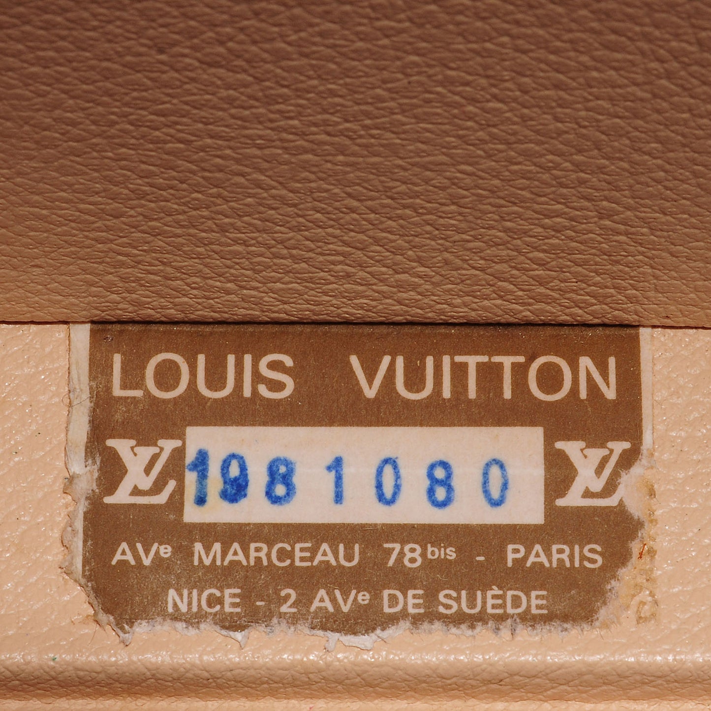 Monogram Boite Flacons Beauty Train Trunk Case