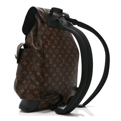 Louis Vuitton Monogram Macassar Christopher MM Backpack 3 of 9