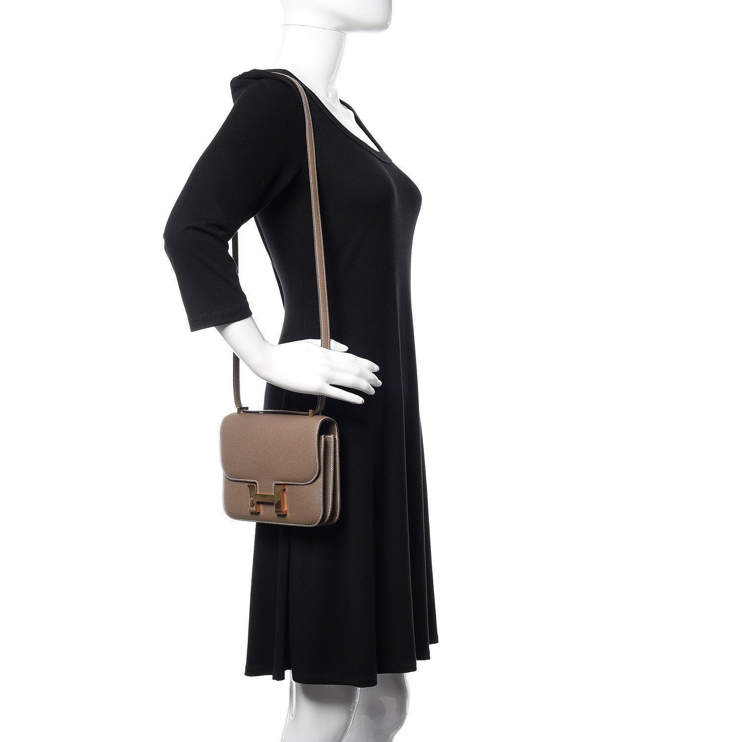 Hermes Epsom Constance 18 Etoupe 2 of 17