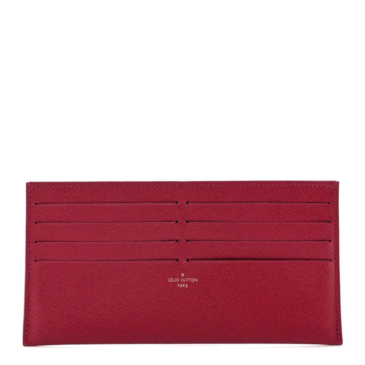 LOUIS VUITTON Calfskin Felicie Card Holder Insert Pink