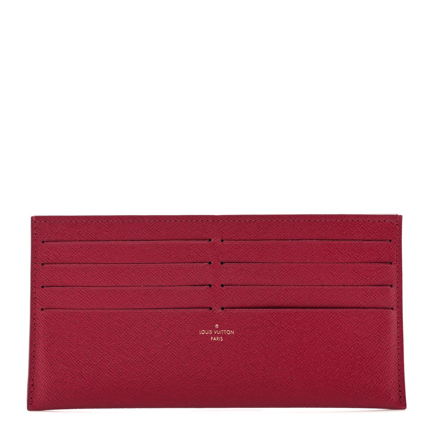 Louis Vuitton LOUIS VUITTON Calfskin Felicie Card Holder Insert Pink 1 of 6