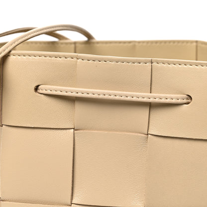 Bottega Veneta Nappa Maxi Intrecciato Small Cassette Bucket Bag Porridge 7 of 9