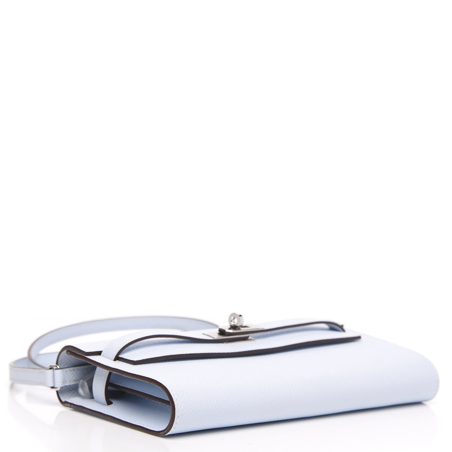 Hermes Epsom Kelly Wallet To Go Bleu Brume 4 of 10