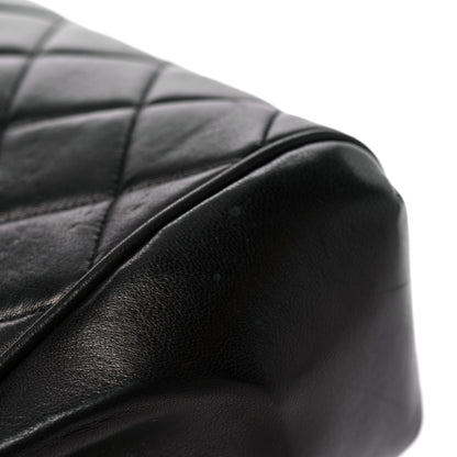Chanel Lambskin Quilted 5 Chain Small Flap Black 15 of 18