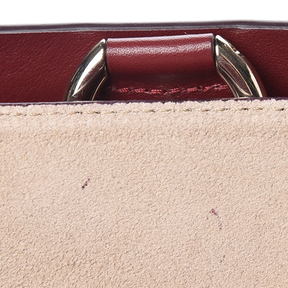 Chloe Suede Calfskin Mini Faye Shoulder Bag Plum Purple 12 of 12