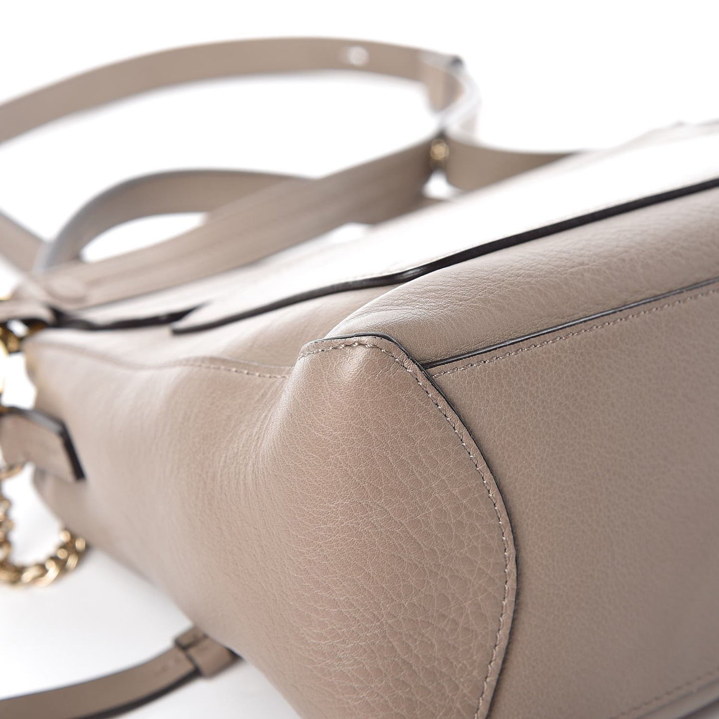 Calfskin Small Faye Day Shoulder Bag Motty Grey
