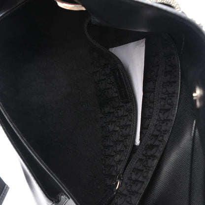 Christian Dior Coated Canvas Crystal Hardcore Bag Black 6 of 9