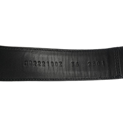 Hermes Calfskin Womens Chypre Sandals 36 Black 6 of 9