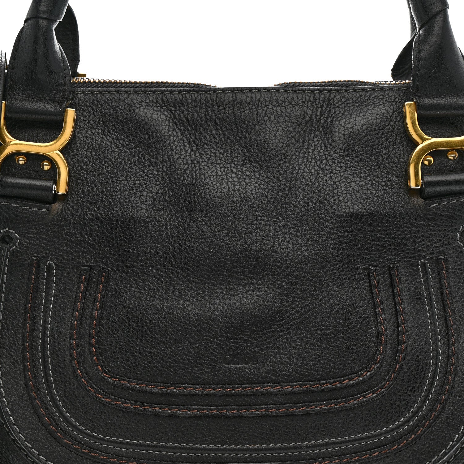 Chloe Calfskin Medium Marcie Satchel Black 8 of 18