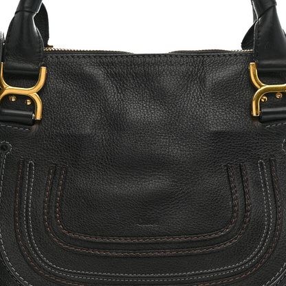 Chloe Calfskin Medium Marcie Satchel Black 8 of 18