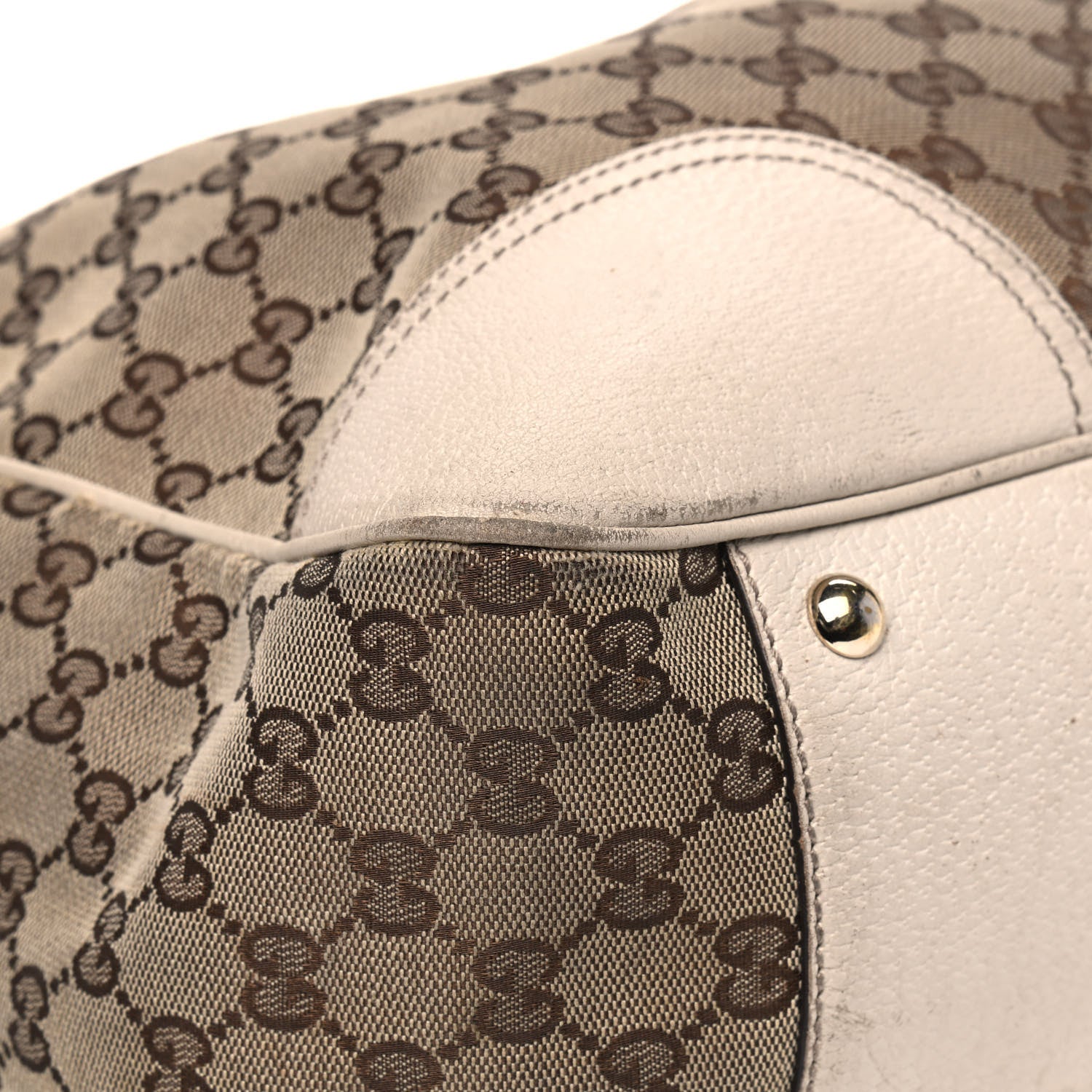 Gucci Monogram Large Princy Tote Off White 12 of 22